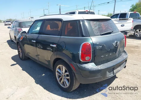 2014 Mini Countryman Cooper from USA, damaged, VIN WMWZB3C56EWR36443